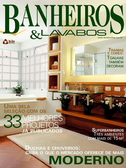 Title details for Banheiros e Lavabos by Online Editora - Available